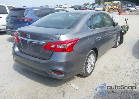 2019 Nissan Sentra Sv из США, поврежденный, VIN 3N1AB7AP3KY451910